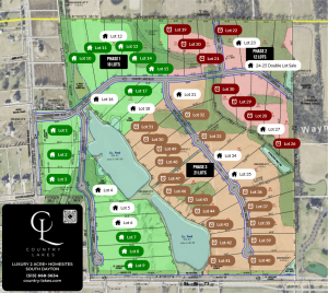 Country Lakes Lot Map May 2026