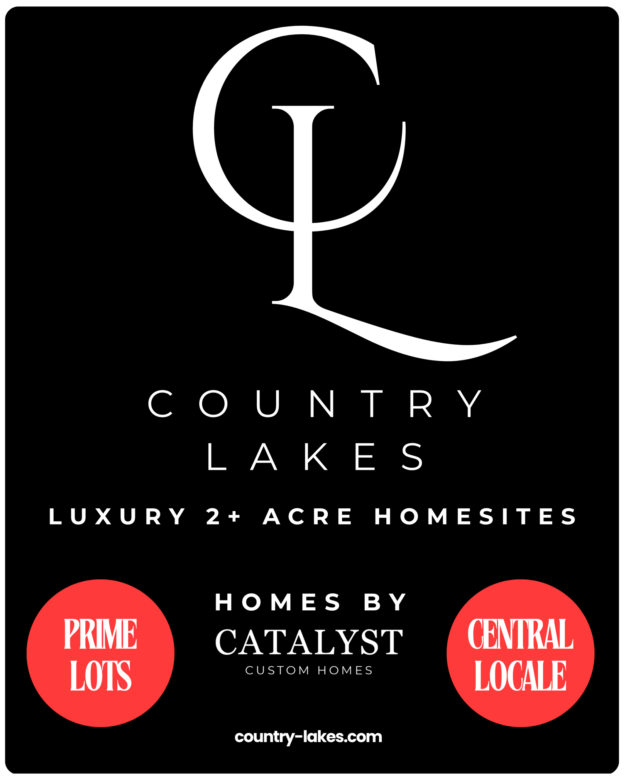 Country Lakes Luxury Homesites